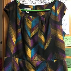 alyx multicolored short sleeved dress.